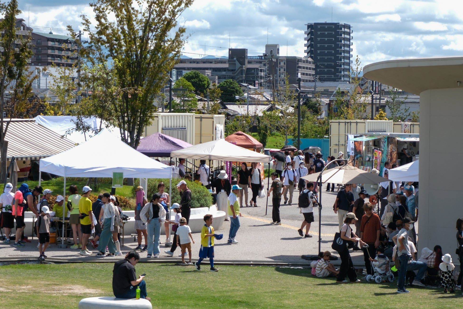 ＼大注目の公園／大阪府泉大津市の開園2周年を迎えた公園「シーパスパーク」でいずみおおつまちなか万博の「うごフェス」を開催しました！
