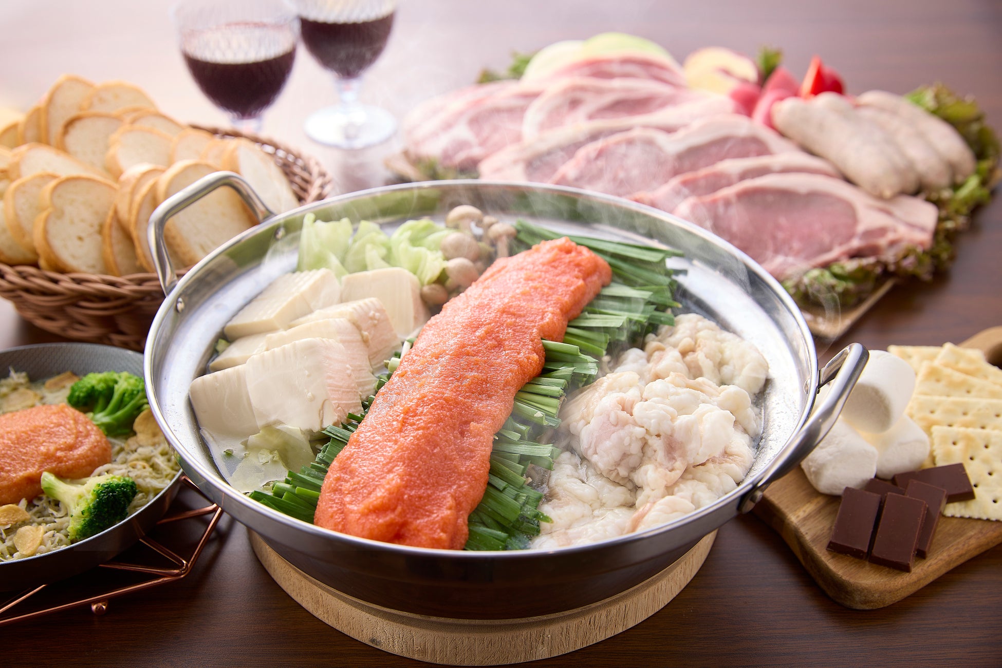 「かねふく×Sugar Beach Oarai」 冬季限定“明太づくしプラン”本日販売開始