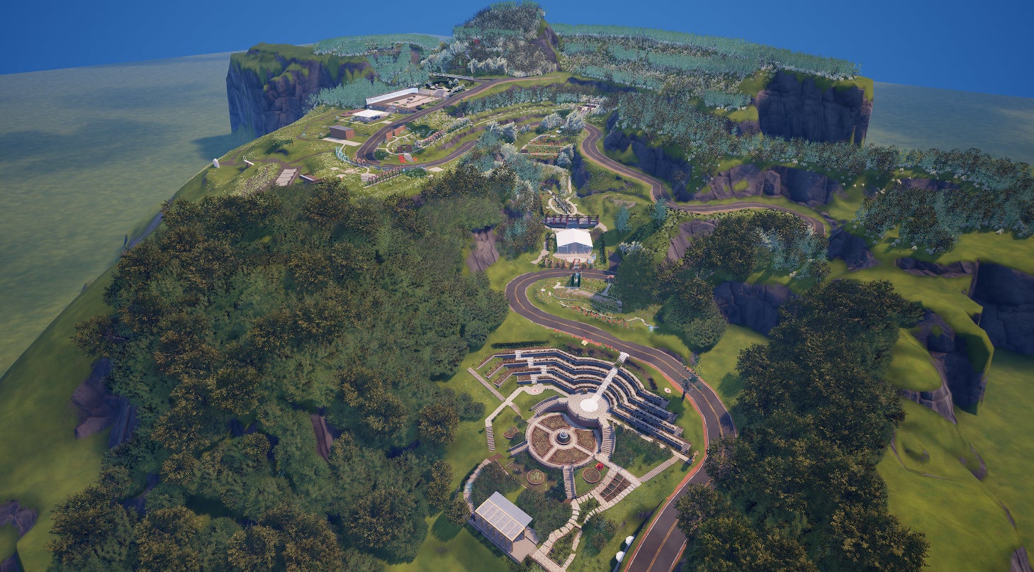 フォートナイトに、ACAO FORESTを再現したステージが登場！「ATAMI TREASURE SURVIVAL」