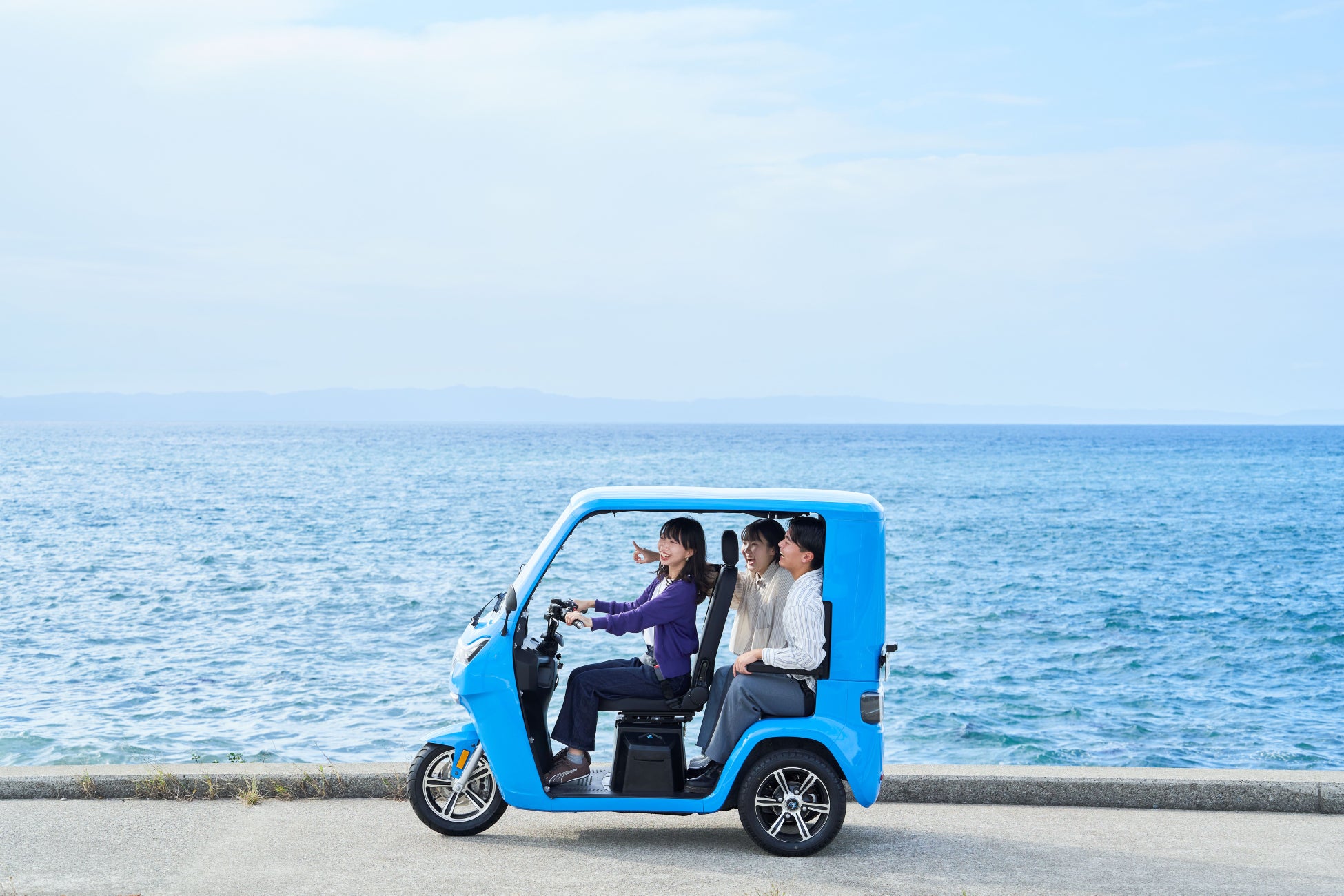 魚津市でEVトゥクトゥクのレンタルサービスを開始　小型モビリティで市内を巡る新たな体験型観光　予約開始は10/20から　普通免許で運転OK！4時間4,000円～気軽に利用可能