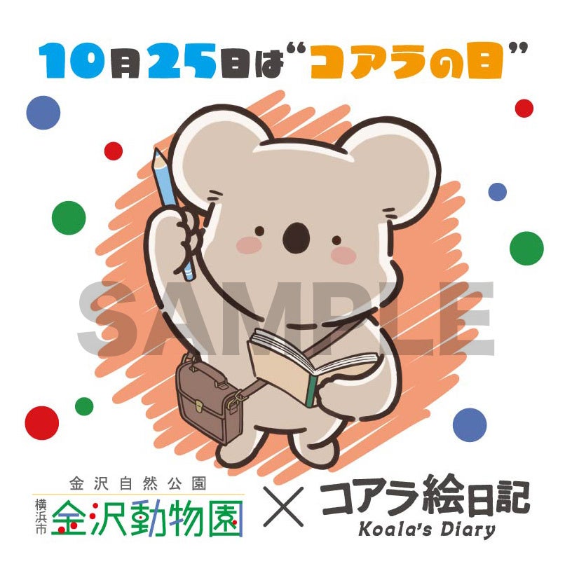コアラ絵日記✖️横浜市立金沢動物園でコラボが決定！