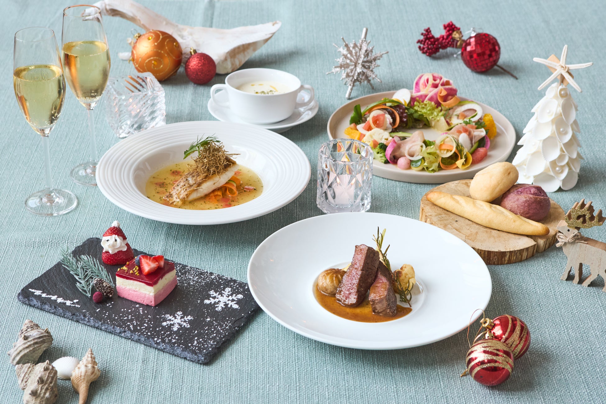 誕生日や記念日に。「葉山うみのホテル」アニバーサリープラン 期間限定でXmas仕様に!