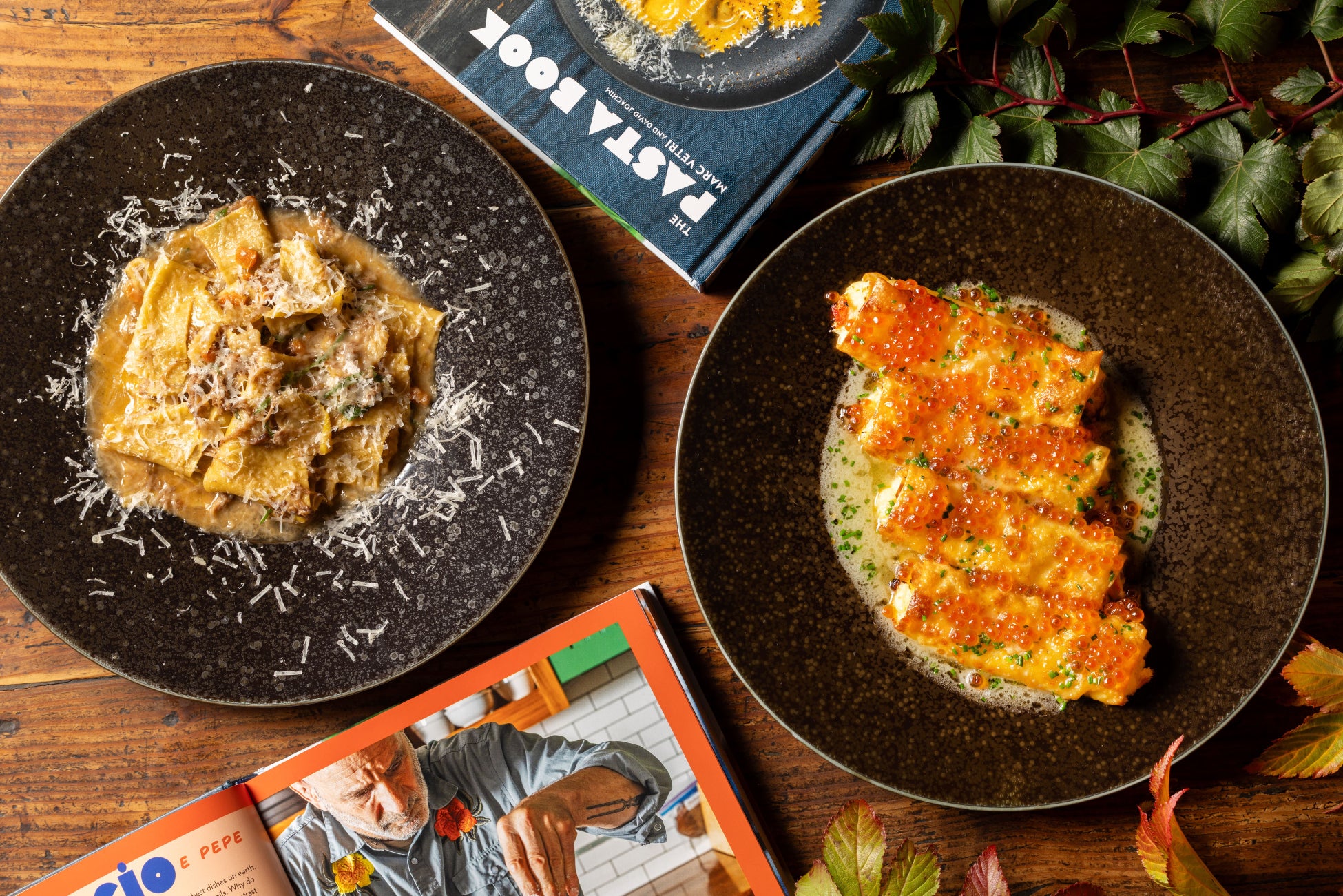 “小麦粉の魔術師”マーク・ヴェトリ氏の最新作『The Pasta Book』日本先行発売を記念し、書籍の中から2種類の特別パスタメニューを期間限定提供！