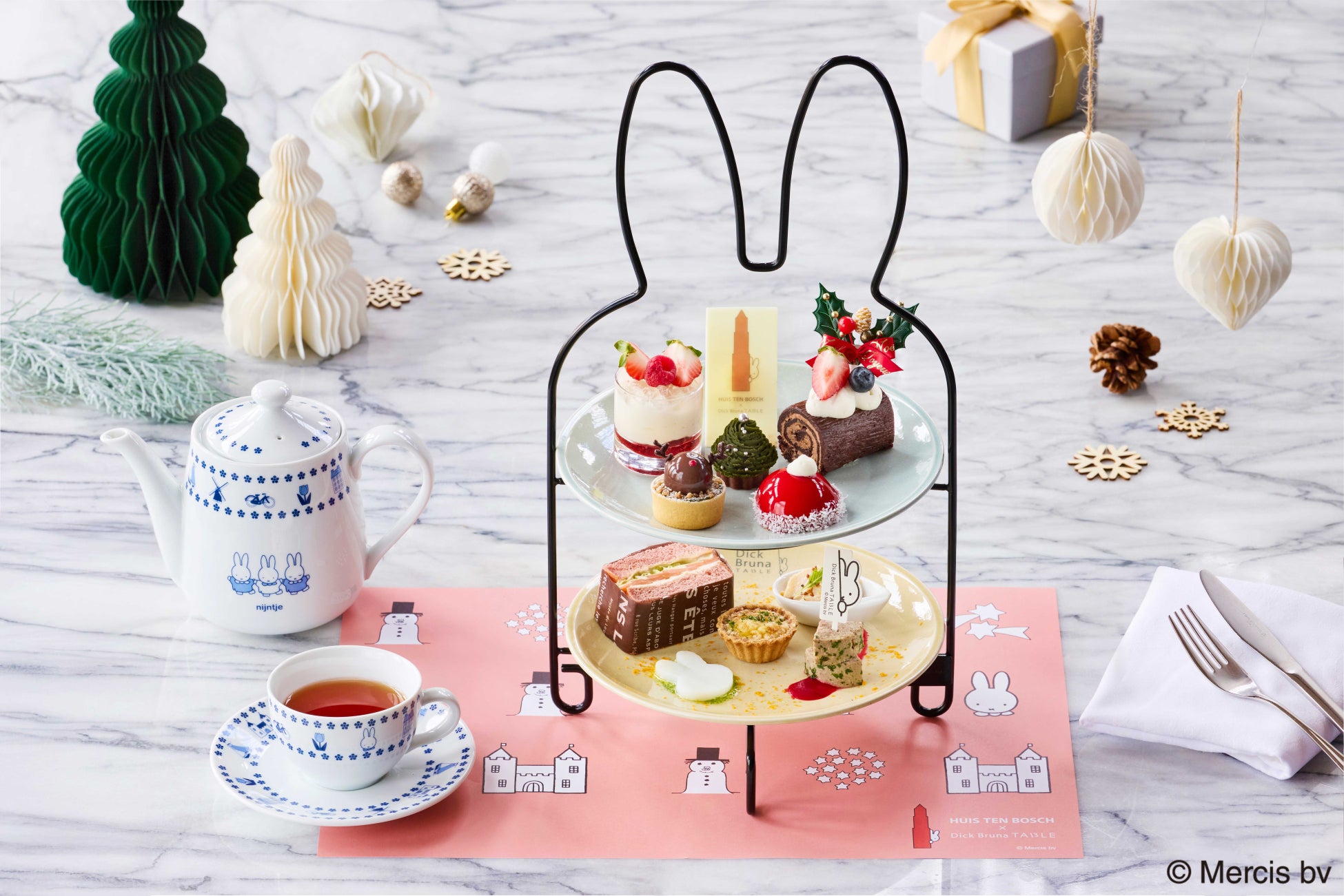 HUIS TEN BOSCH×Dick Bruna TABLE[ディック・ブルーナ テーブル]　九州初上陸の期間限定コラボレーションがお届けする、ここでしか楽しめない限定グルメやグッズの最新情報を公開