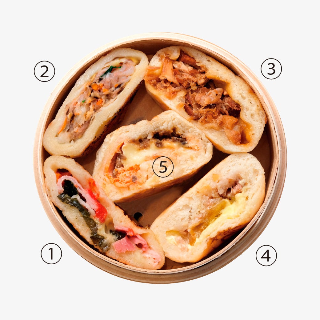 信州の郷土料理おやきの具材をレストランのシェフが考案おやき工房旬菜花とホテルのオリジナルおやきが11月１日より販売開始