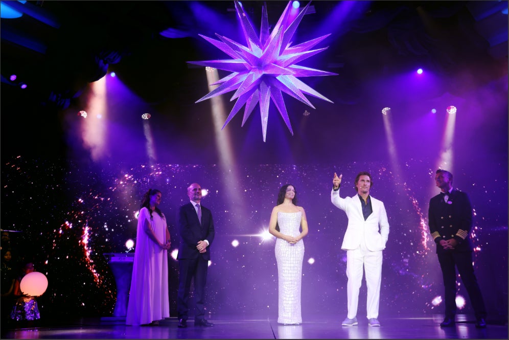 プリンセス・クルーズ、新造船「スター・プリンセス」の命名式を11月6日（木）に実施 パンタローネス・オーガニック・テキーラを手掛けるカミラ＆マシュー・マコノヒー夫妻が命名