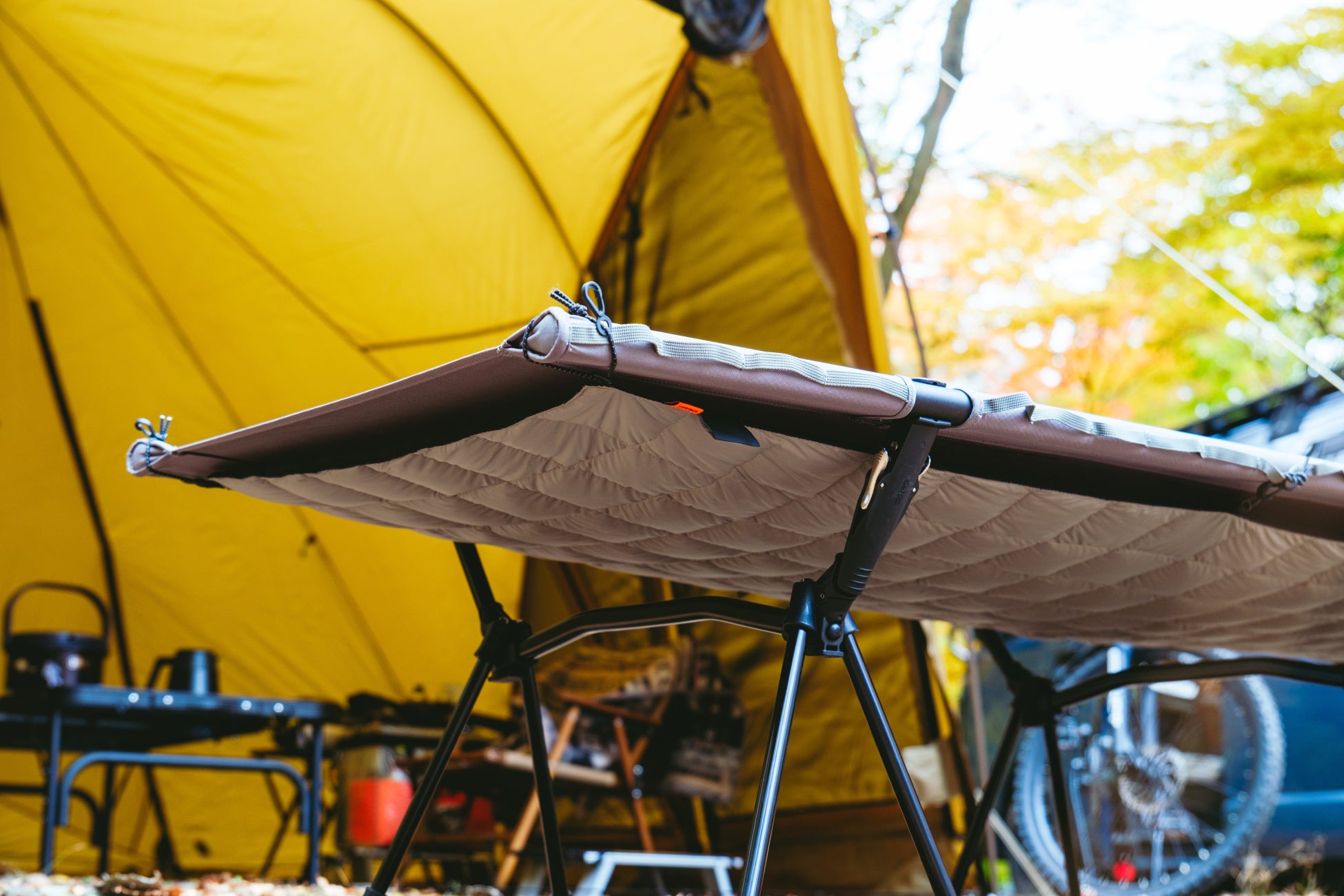 【CAMP HACK×TAIONコラボ】冬キャンプが快適になる「ワイドダウンブランケット」が販売開始！