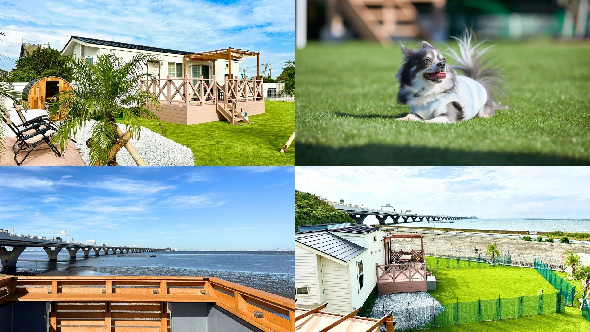 東京湾を望むトレーラーハウスホテル「Solana木更津」第2期5棟が11月19日（水）にグランドオープン