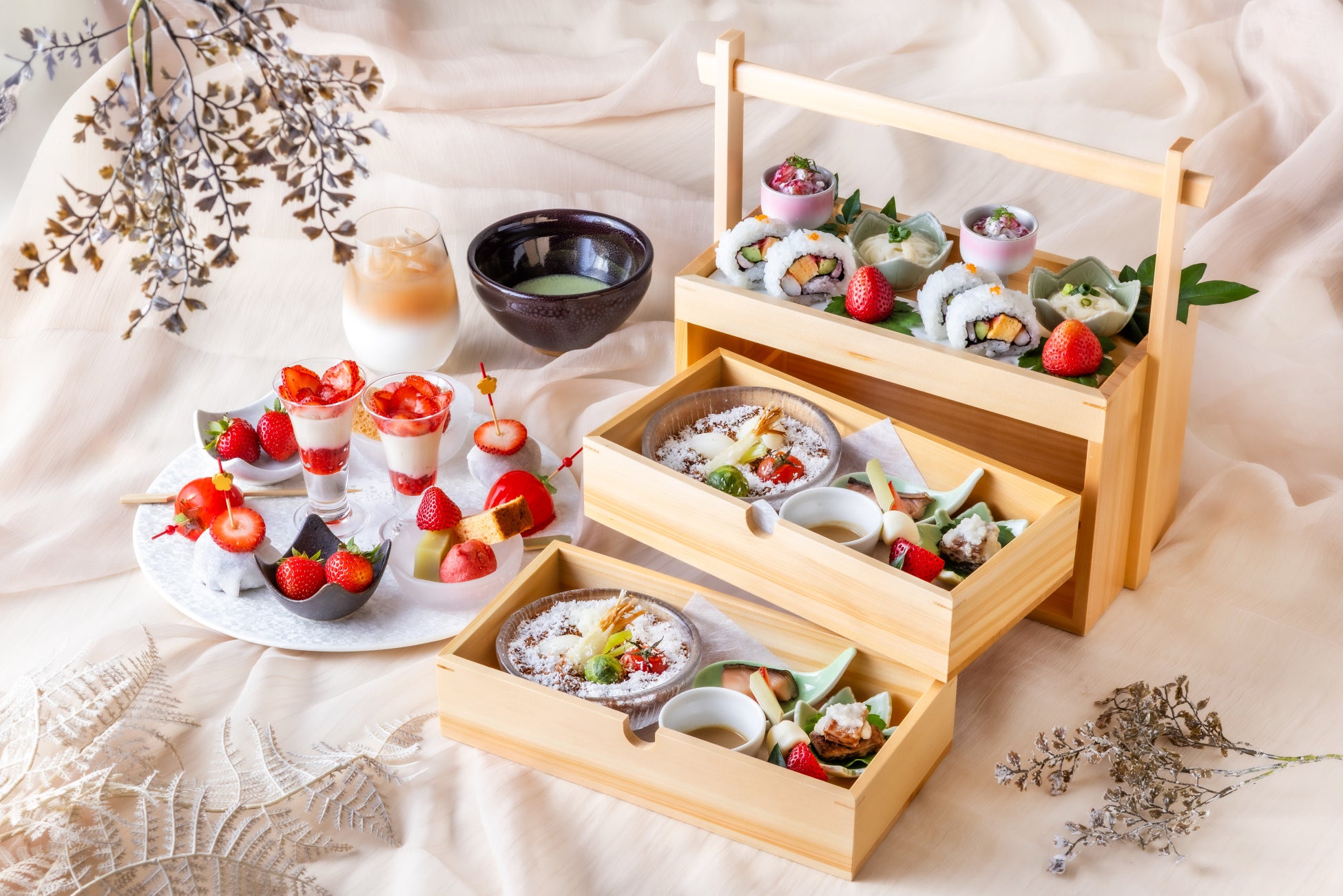 【ホテル椿山荘東京】日本酒「久保田」とともに、春の訪れを感じるひと時を　「KUBOTAアフタヌーンティー 2026年春」を2月2日よりスタート