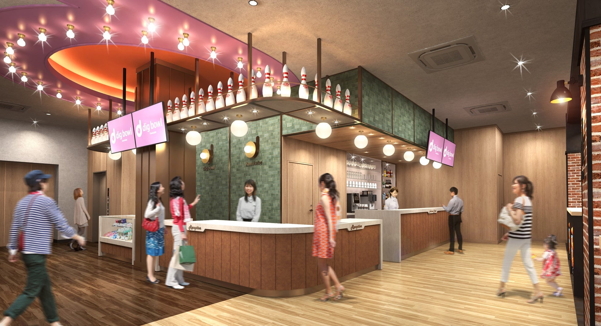 「春日部ターキーボウル」が新名称「ディグボウル春日部」として全面リニューアルオープン