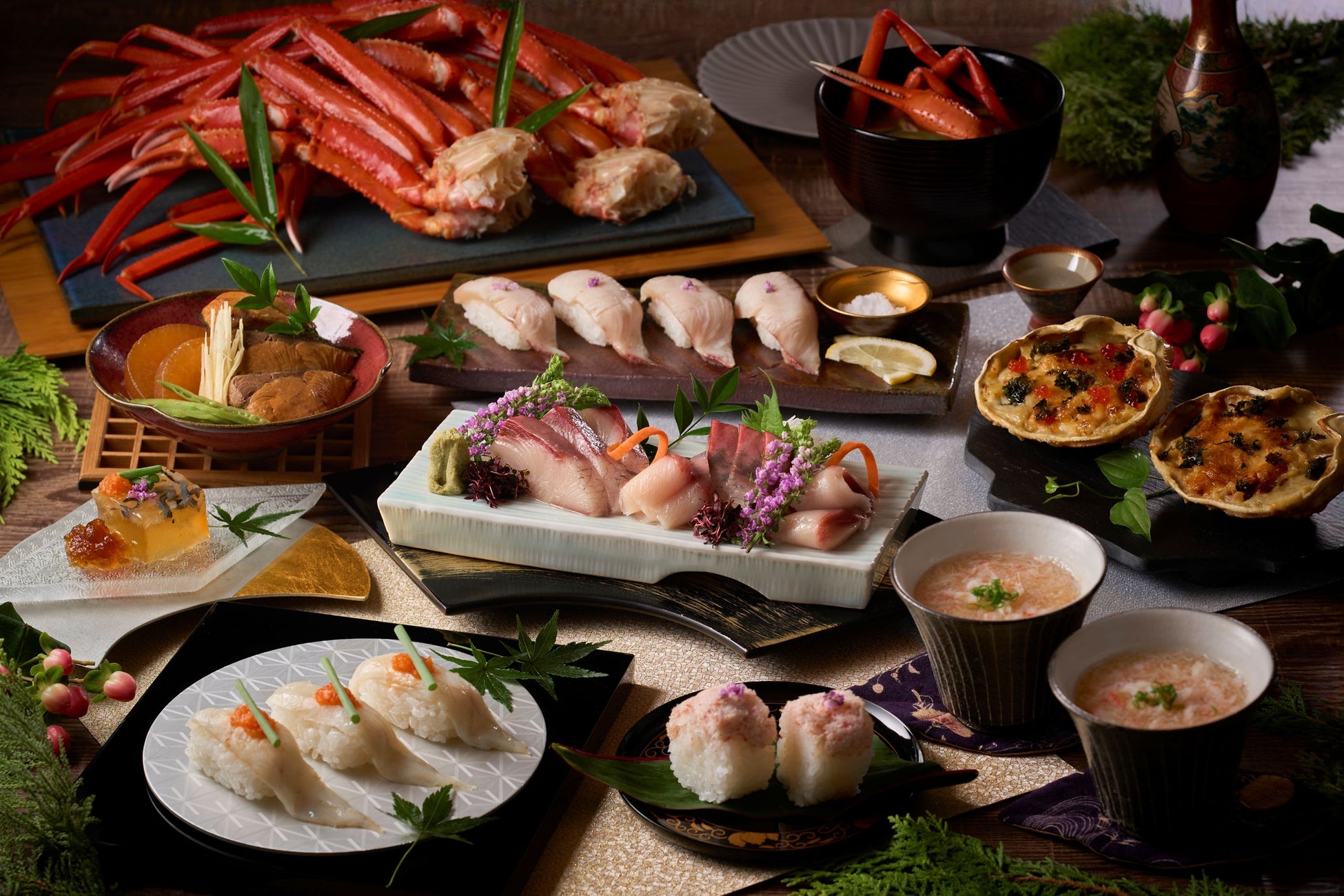 カニ!ふぐ!ぶり!豪華食材を食べつくす!大江戸三つ星バイキング冬メニューが12月1日(月)より提供開始