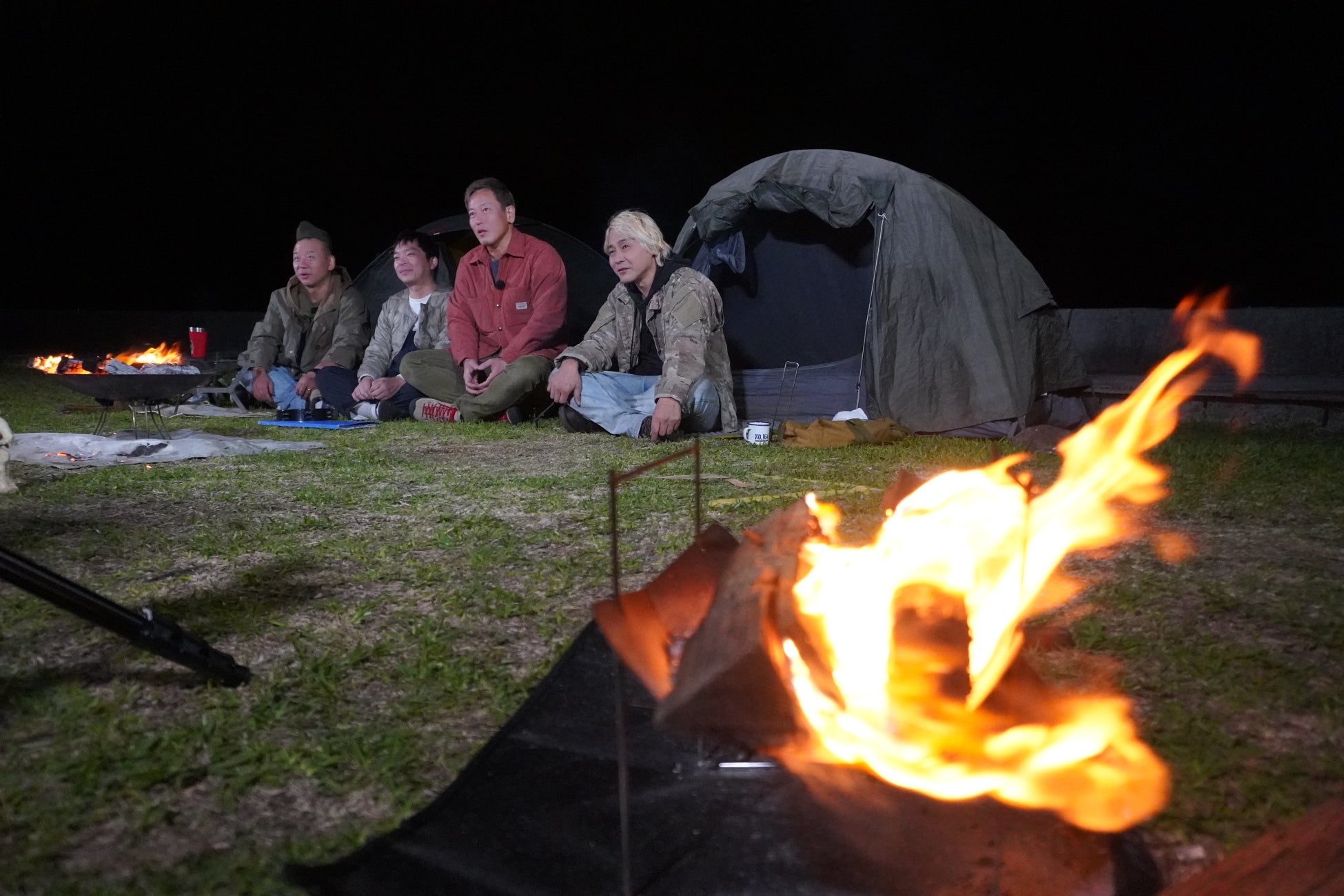 焚火会、沖縄に集結！「ヒロシのひとりキャンプのすすめ2026 沖縄SP」1月2日(金)よる放送！