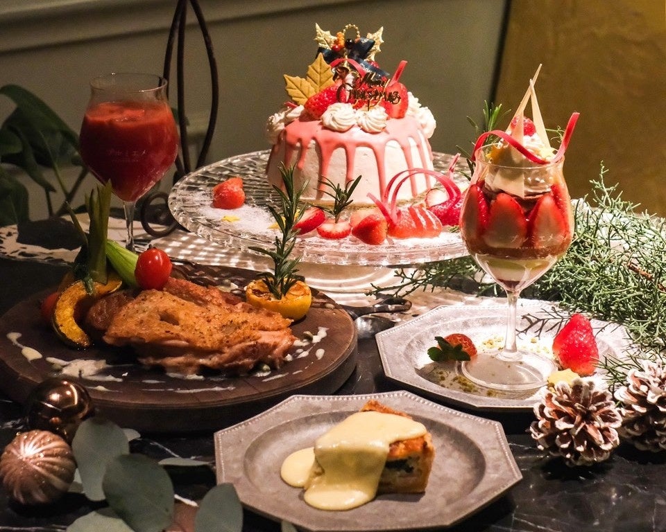 ステーキ&パフェ〈夜プルミエメ〉。ちょっとよそゆきの朝ごはん＜プルミエメ＞が新業態をスタート！クリスマスは特別ディナーやケーキのテイクアウトも！