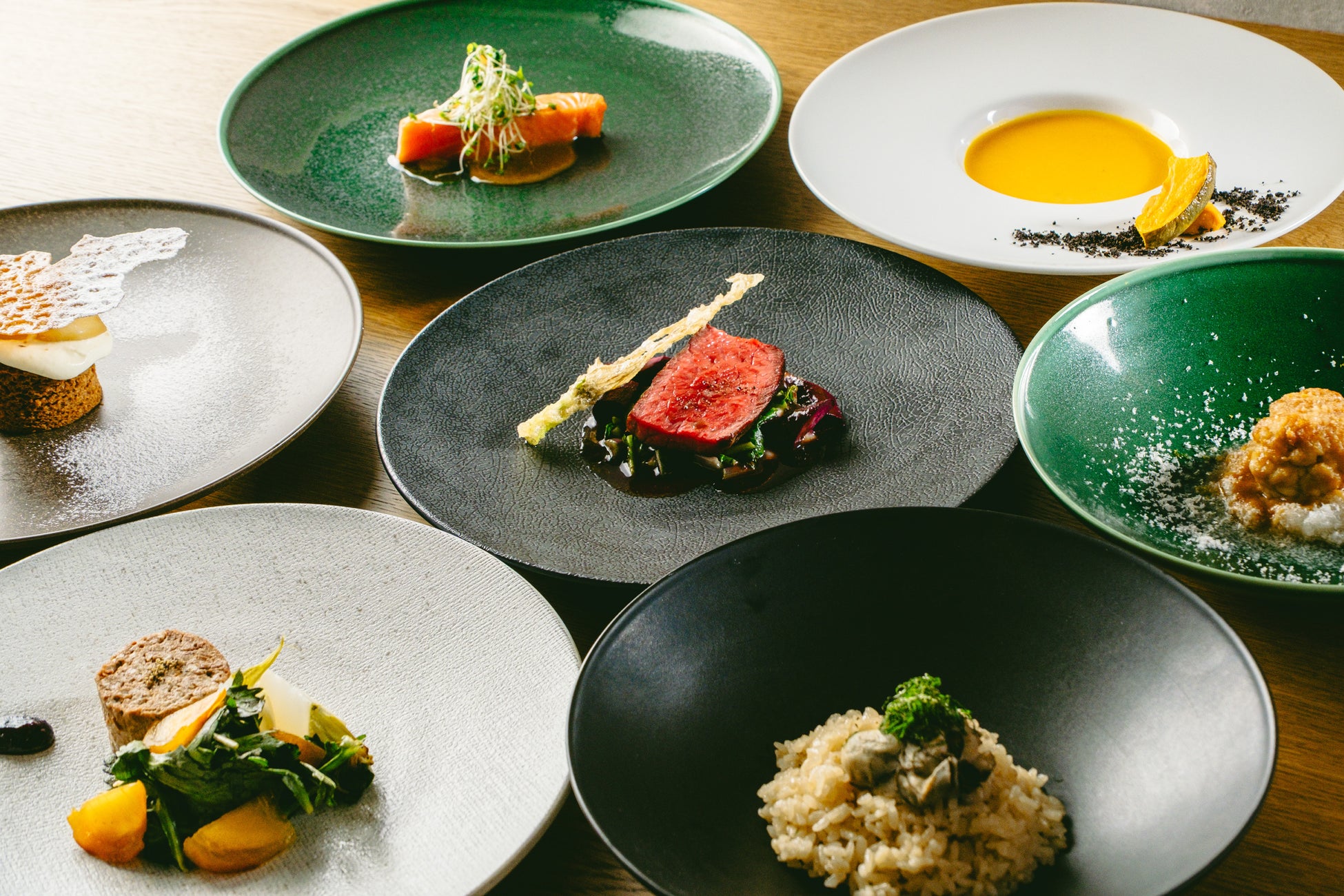 冬の栗駒山麓が育む“冬の恵み”を一皿に。祭畤温泉かみくら《Restaurant ON》が Japanese French 2025冬メニューを提供開始。