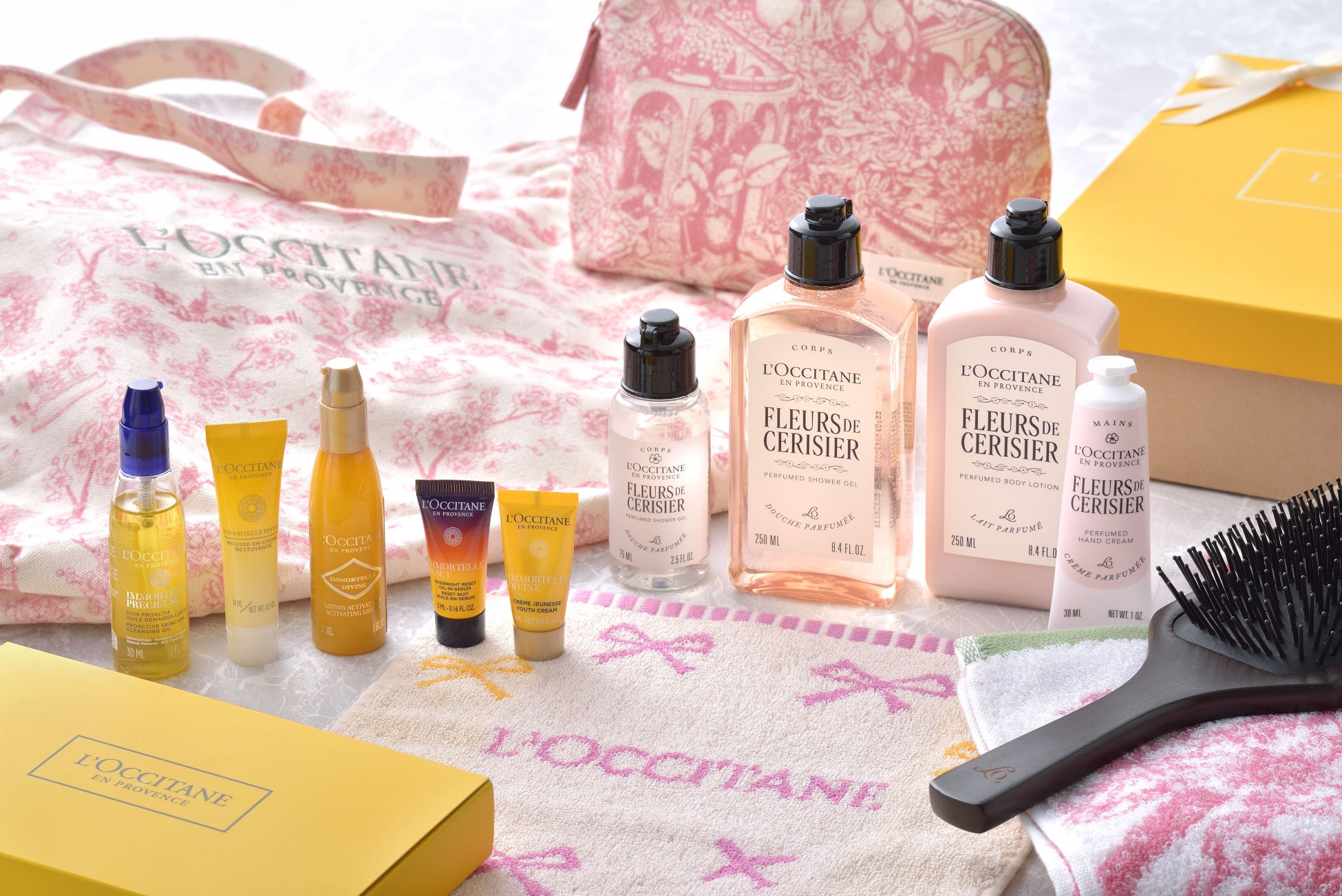 桜の香りに包まれる贅沢な特別プランL’OCCITANE×ホテル椿山荘東京　期間限定コラボレーション。2月6日（金）よりスタート