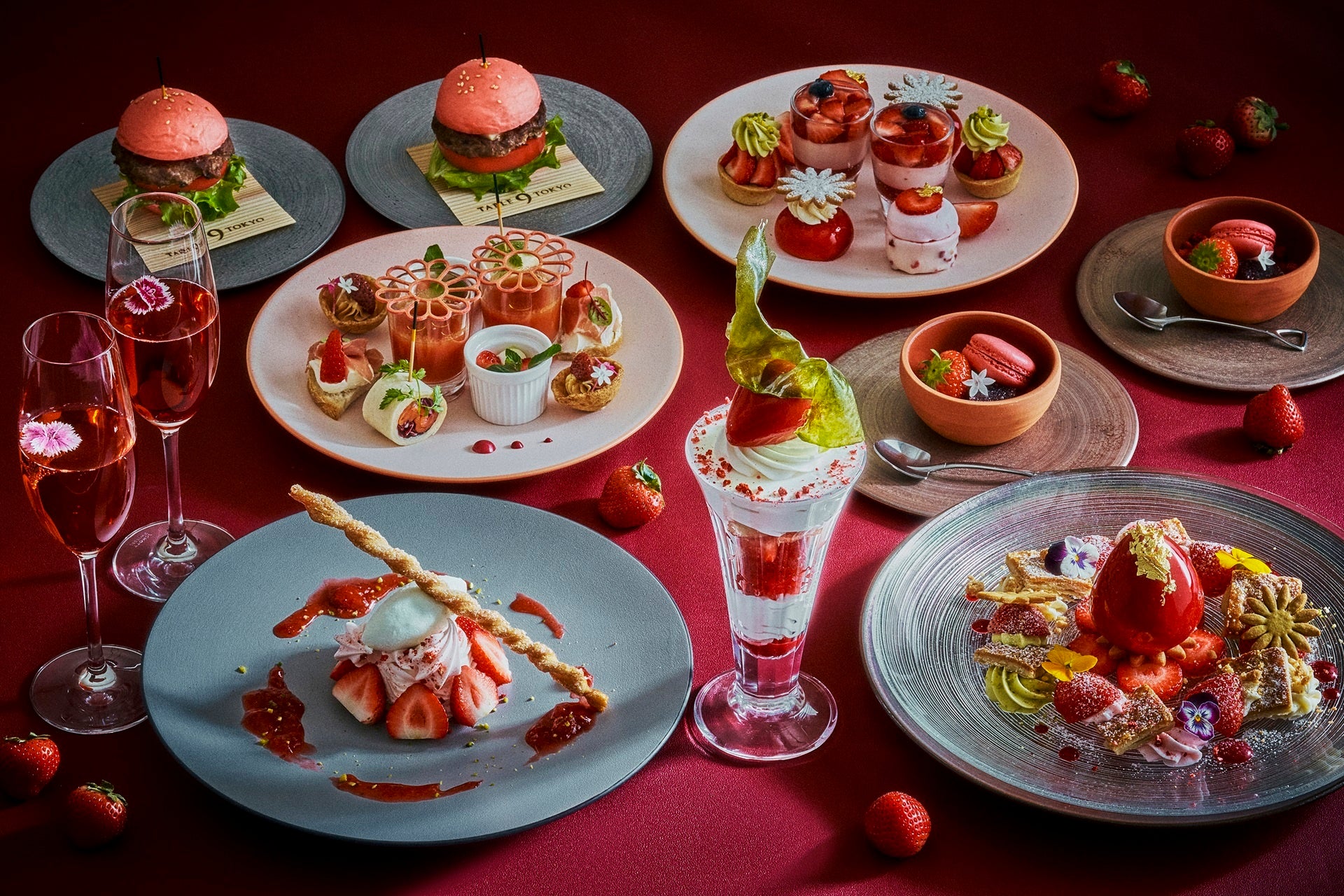 【大阪マリオット都ホテル】「チョコレート×いちご」の冬限定アフタヌーンティーが登場
