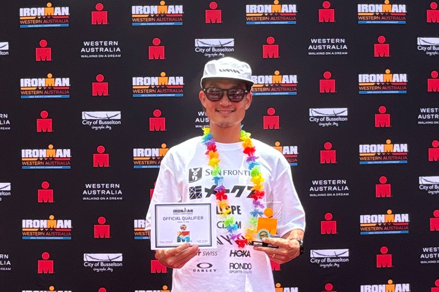 サンフロンティア不動産所属アスリート・古谷純平選手、トライアスロンレース「IRONMAN Western Australia」で総合3位入賞