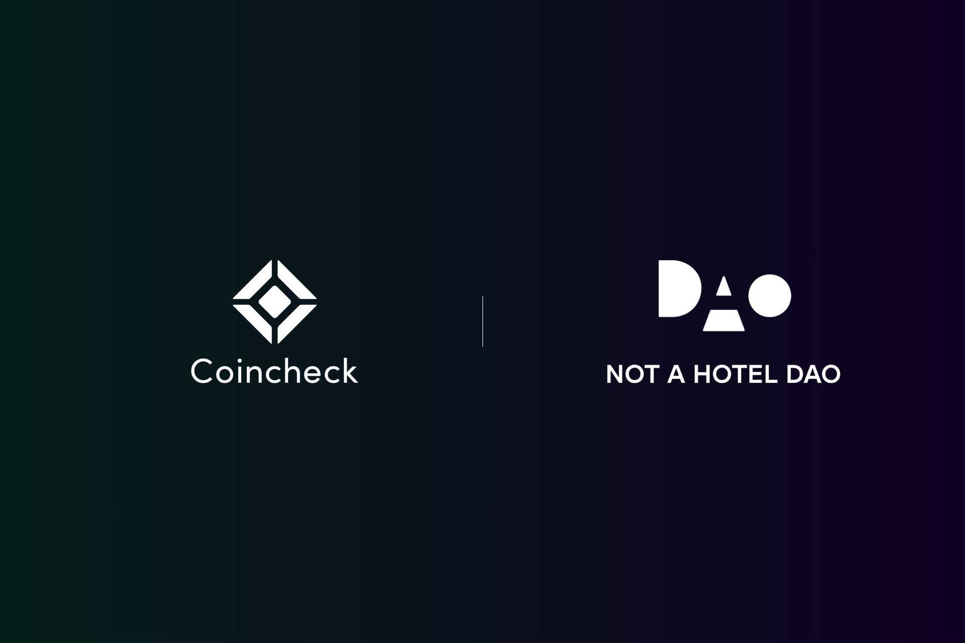 NOT A HOTEL DAO、コインチェックと「NOT A HOTEL COIN（NAC）」の新規取扱い開始に向けた検討を開始