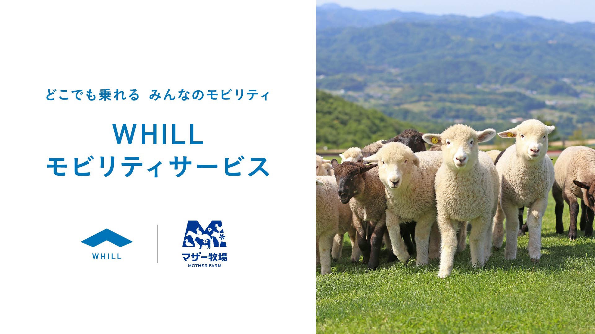 マザー牧場に免許不要の近距離モビリティ「ウィル」移動サービス導入