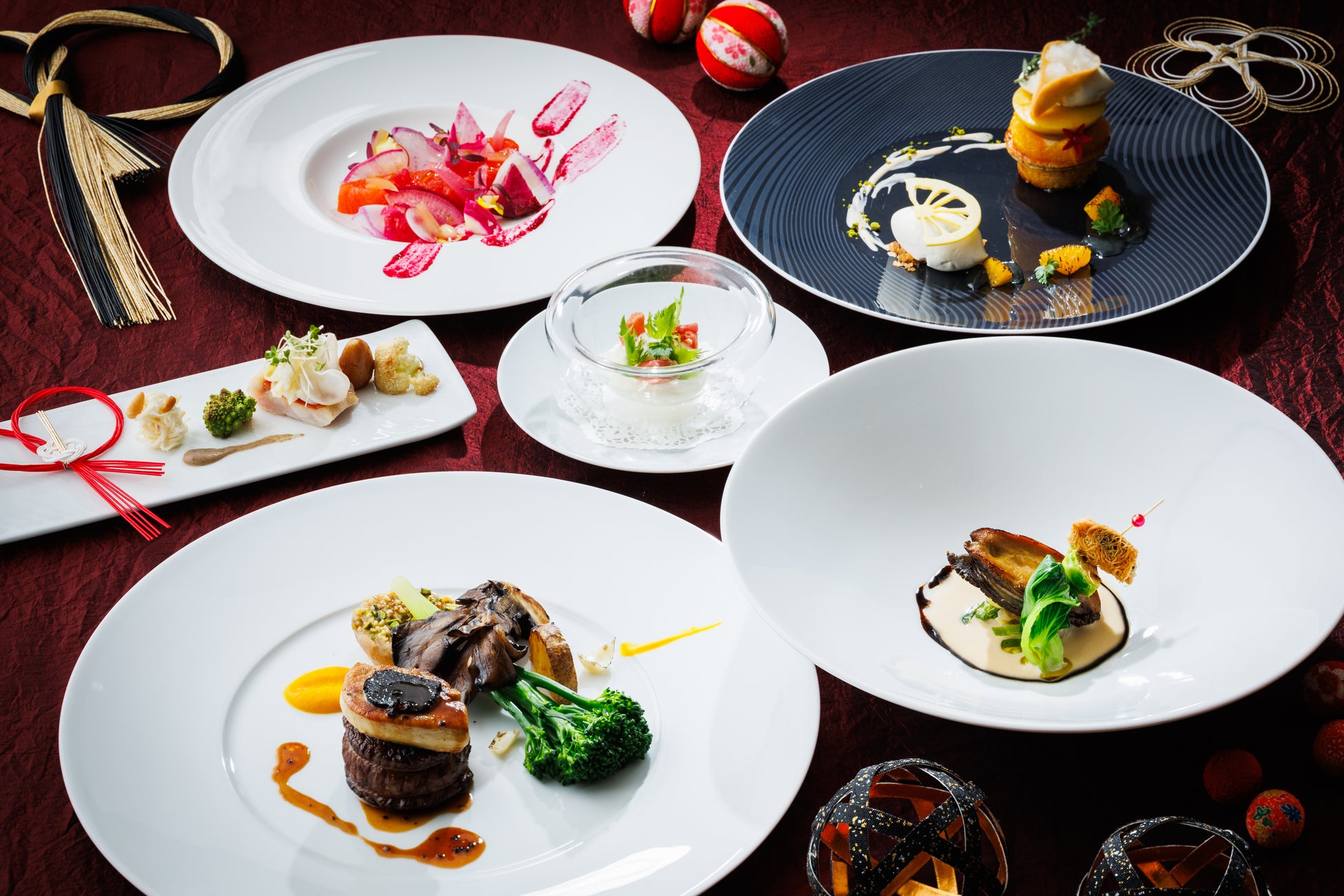 【ホテルメトロポリタン 丸の内】ことぶきフレンチコースの販売を開始