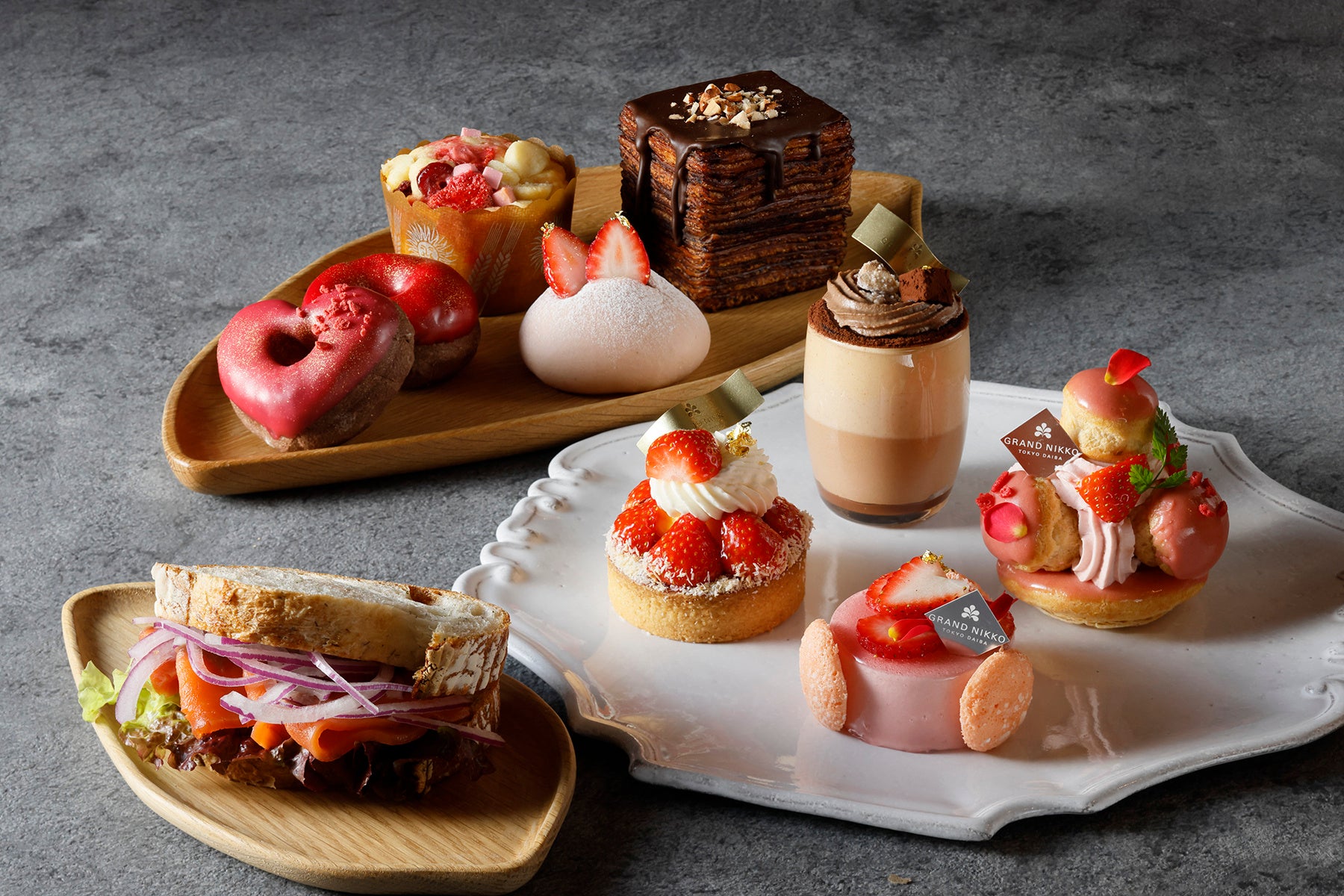 【グランドニッコー東京 台場】「いちごチョコレートスイーツ&パン」提供期間：2026年1月6日（火）～3月31日（火）