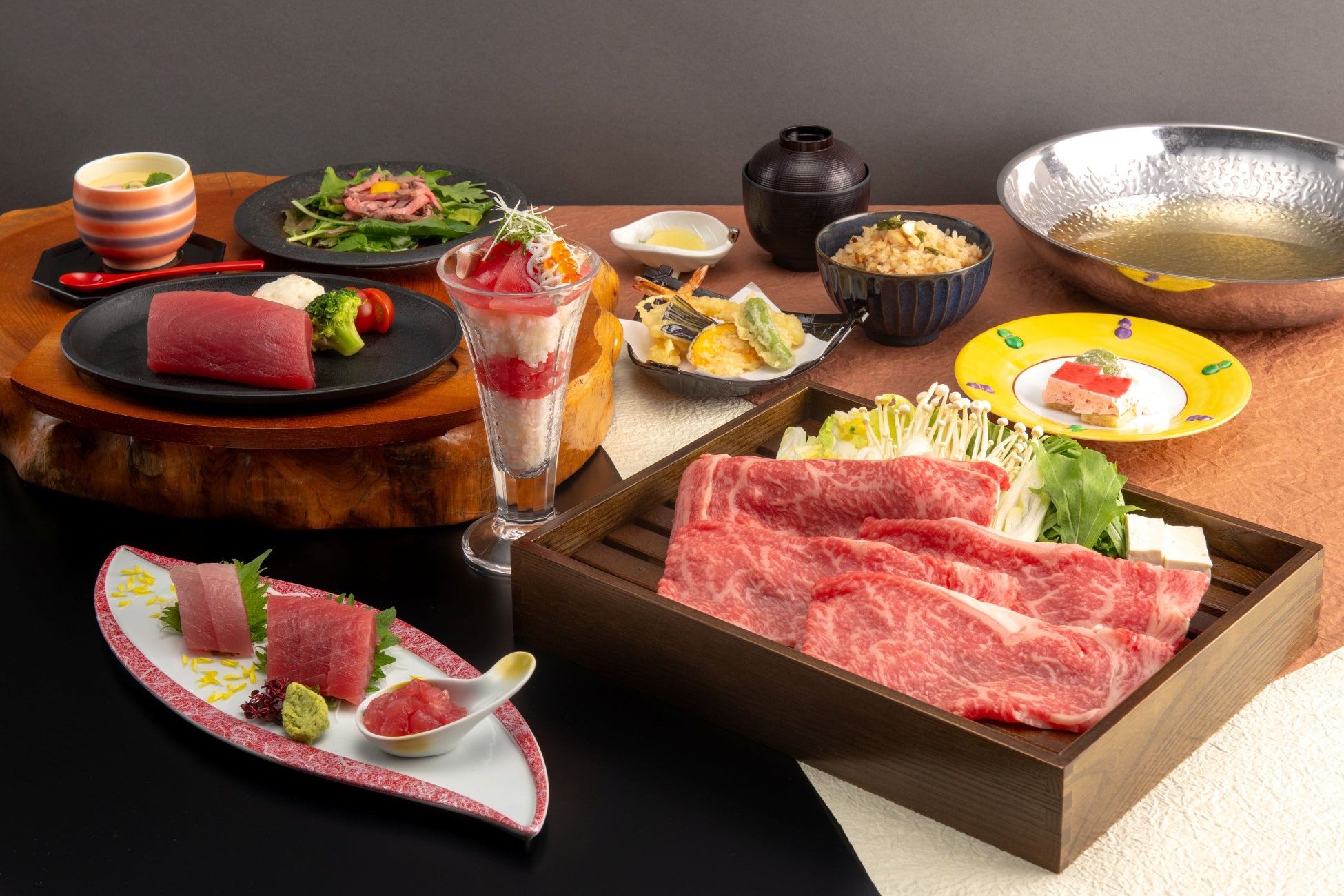 ◆勝浦港産生まぐろが一番の旬を迎える時期にお届けする季節の料理