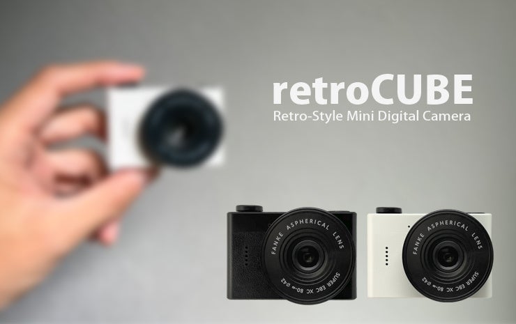 【子供から大人まで楽しめる】レトロな写真が撮れる超ミニカメラ「retroCUBE」ビックカメラ・ドットコムで取扱開始！