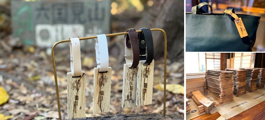 六国見山の木製タグで鎌倉の里山を支援。収益を「北鎌倉湧水ネットワーク」へ寄付