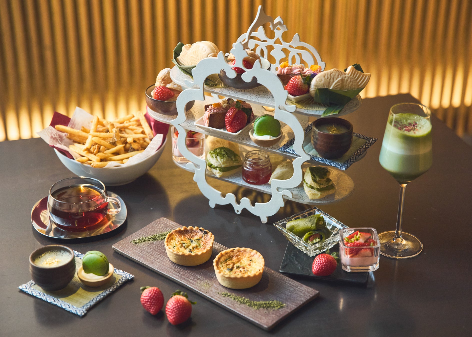 【界 秋保】伊達政宗公の美意識から着想を得た、幻想ライトアップとオリジナル茶会アフタヌーンティーをこの冬限定で開催