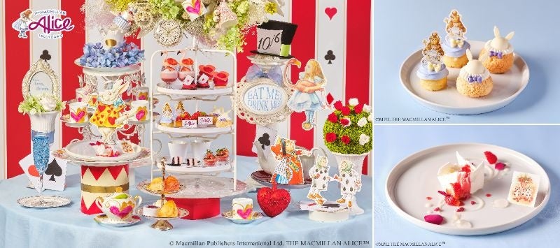 「ザ ストリングス 博多」 “不思議の国のアリス”の甘いお茶会へ誘う～Alice’s Strawberry Wonderland Afternoon Tea～『アリスのストロベリーアフタヌーンティー』