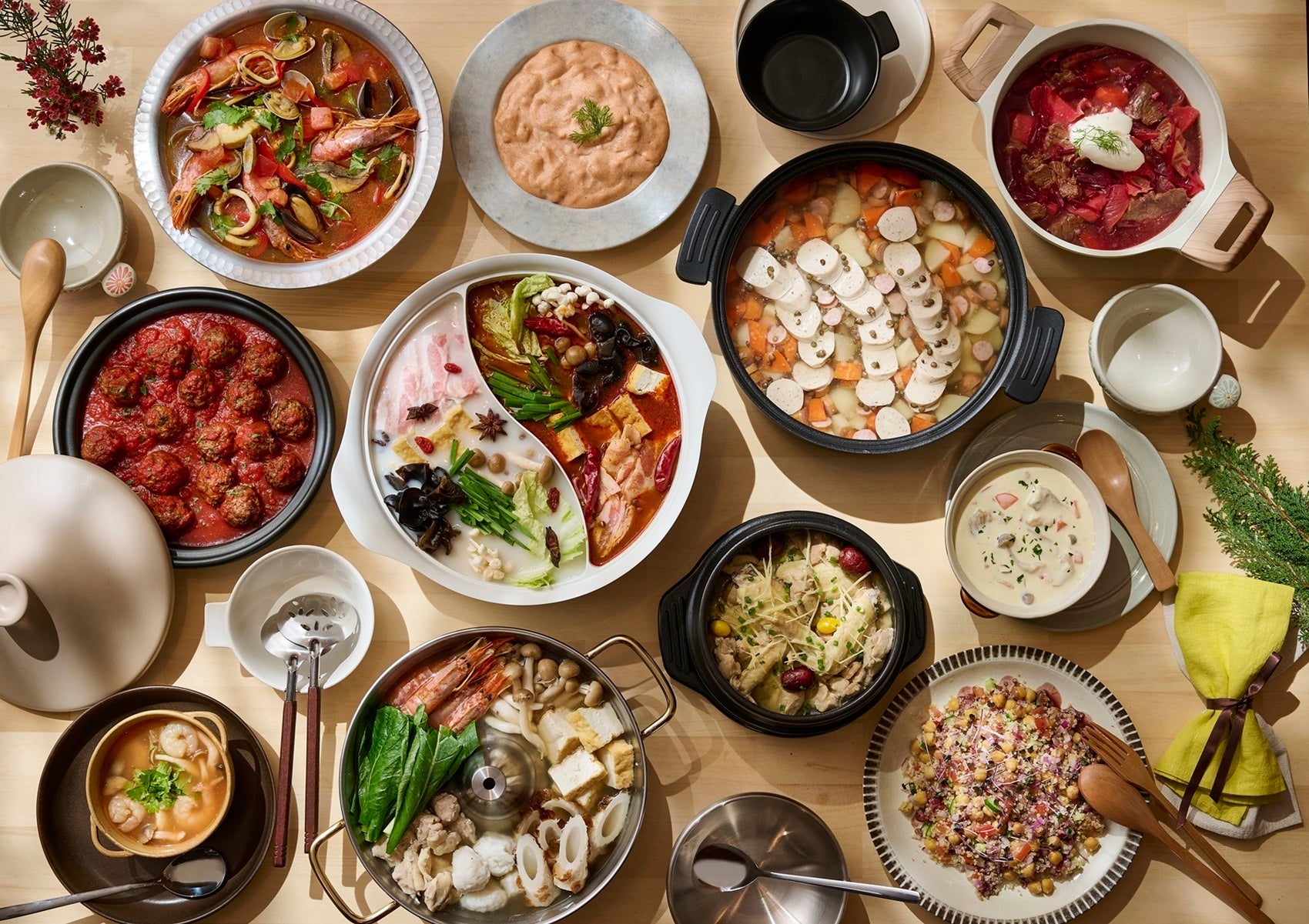 シェラトン・グランデ・トーキョーベイ・ホテル「世界の鍋フェア」を開催