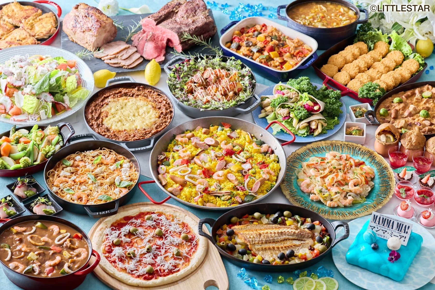 【名古屋】＜ホテル開業10周年記念＞ギリシャ郷土料理“ムサカ・スブラキ”で地中海へ旅行気分。スイーツは旬の“苺”＆チョコレートを楽しめる！「地中海フェア～豊かな海の恵みと魅惑の苺スイーツ～第一弾」開催