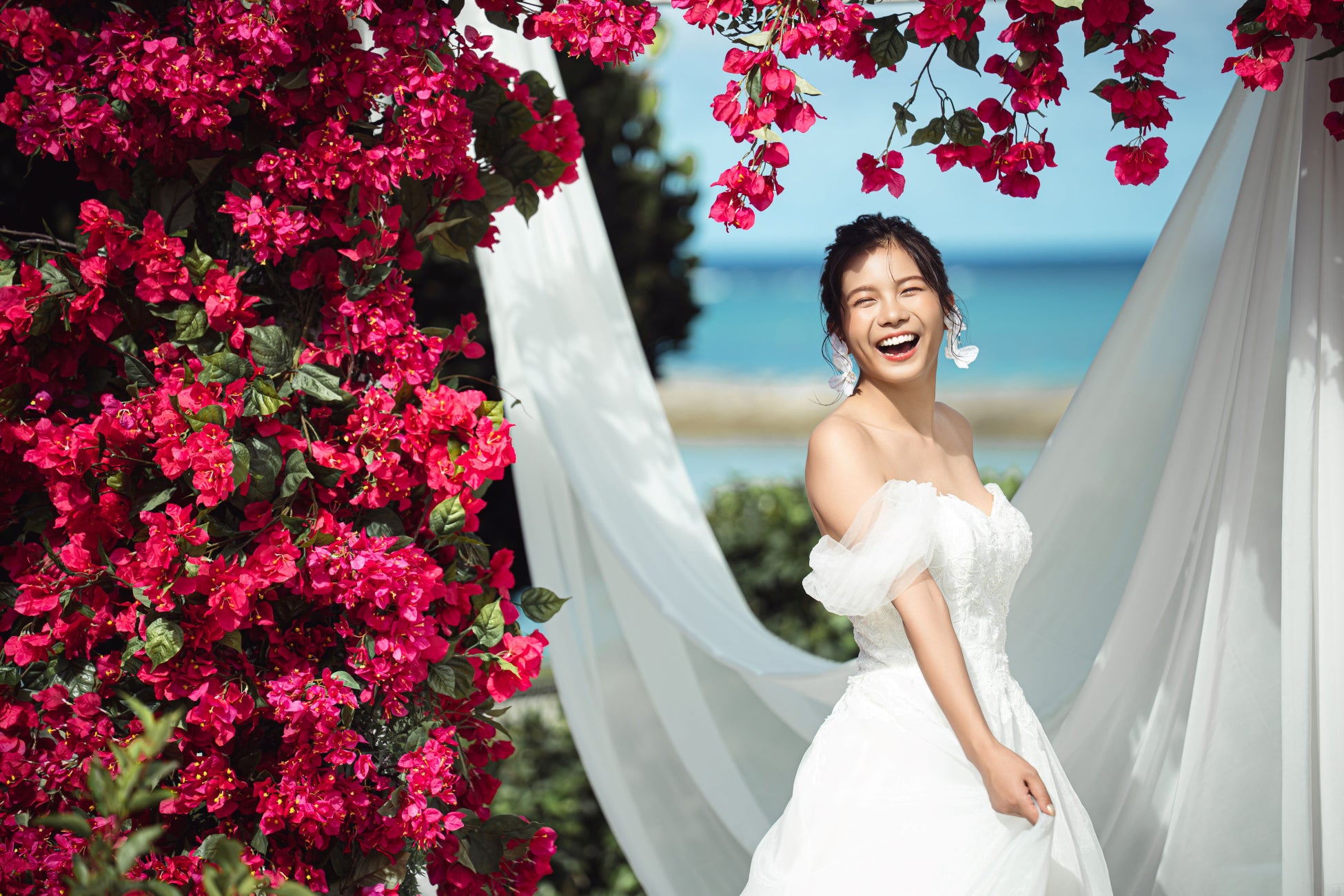 沖縄ワタベウェディング、俳優・朝日ななみさんを起用！「ザ・ヨミタンリゾート アクアグレイス」チャペルアンバサダー就任！～沖縄ロケによる“等身大の体験ビジュアル”を12月19日（金）より公開～