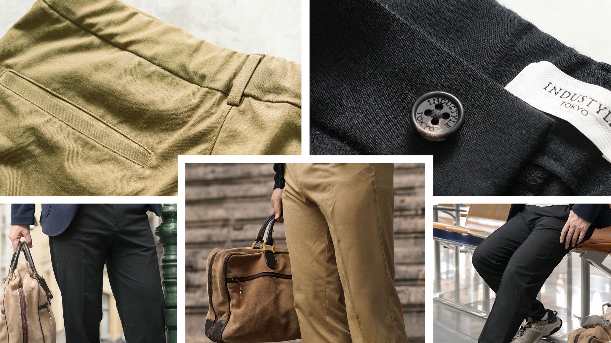 JAXA採用「動体裁断®」×「電気の繊維」で、「動く」を軸に設計された新トラベラー・パンツ発売