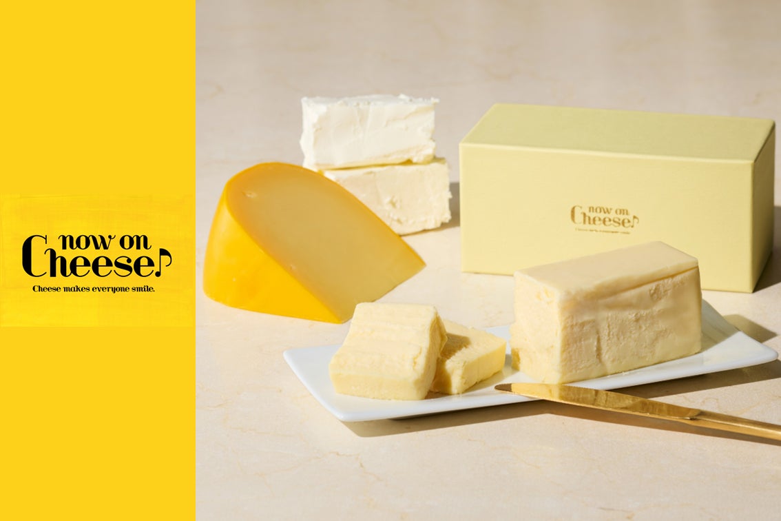 チーズスイーツ専門店「Now on Cheese♪」阪急うめだ本店に期間限定出店。専門店のこだわりの多彩なチーズスイーツが勢ぞろい。