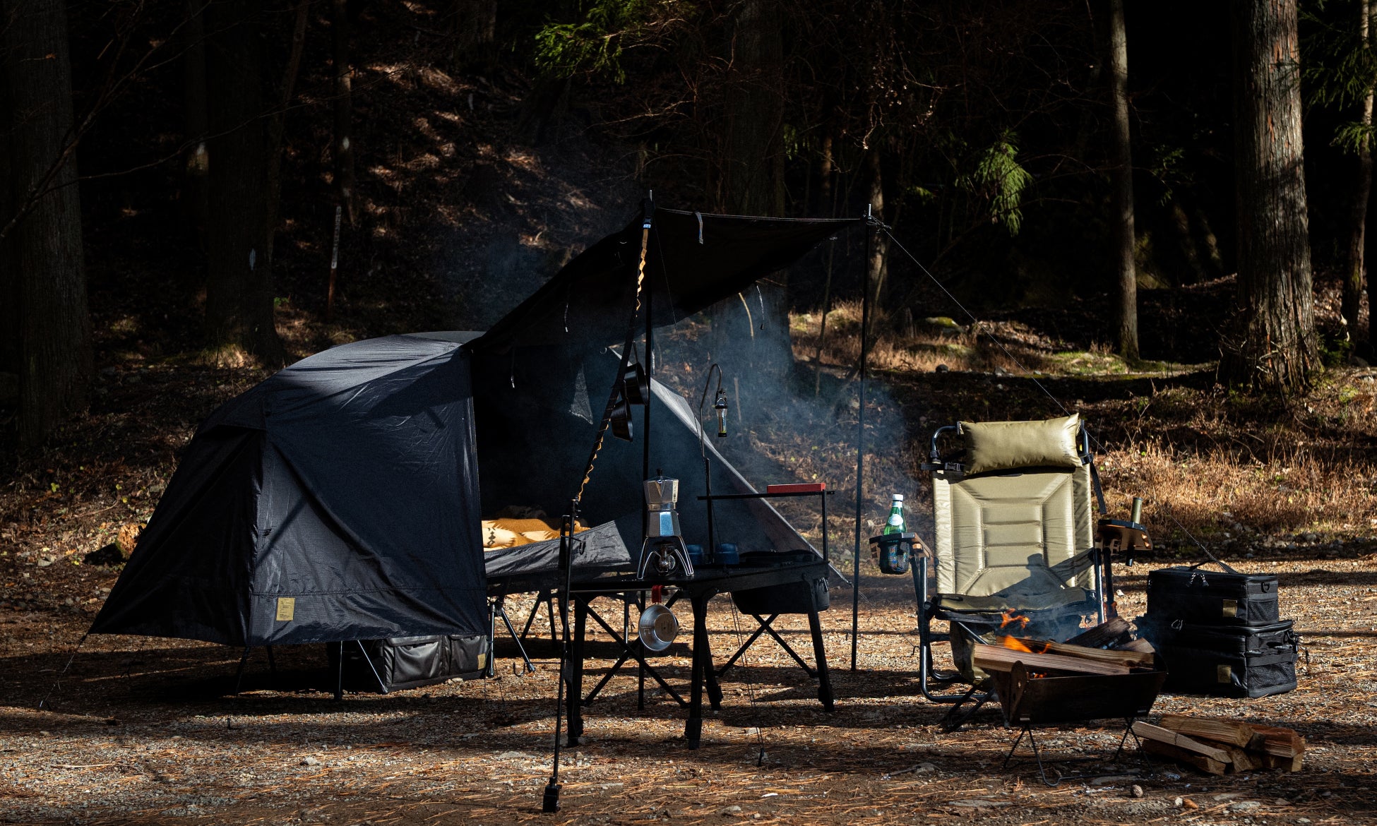 AS2OVからブランド初のコットテントが登場　新作アウトドアギアの予約開始