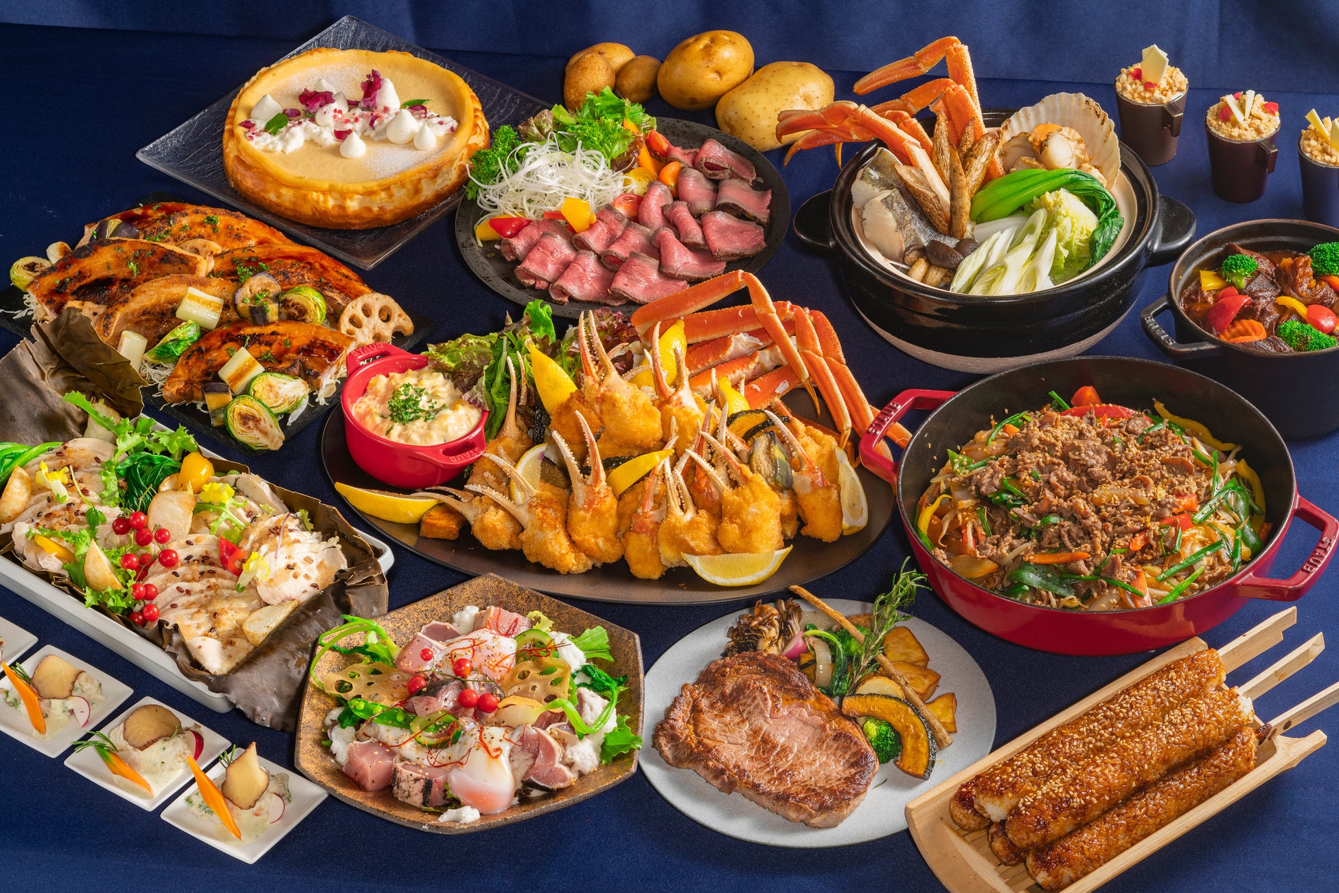 【シェラトングランドホテル広島】ブッフェレストラン「ブリッジ」北海道・北の食材フェア開催