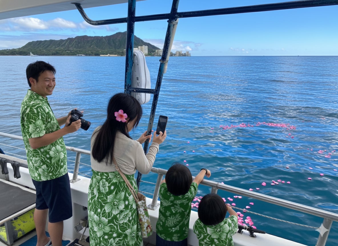 ハワイの「再生型観光」に寄り添う、海洋散骨『Ka Pōʻai Aloha（アロハの環）』本格始動