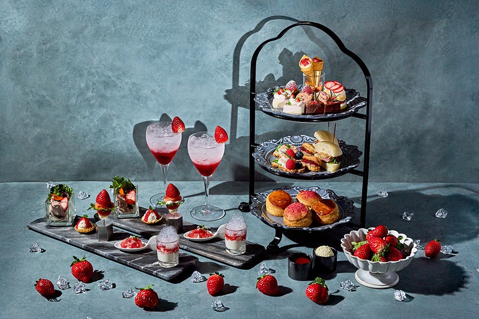 【SHIBUYA STREAM HOTEL】甘酸っぱいフレッシュ苺の食べ比べや多彩なスイーツを贅沢に堪能！春の訪れを告げる苺のアフタヌーンティー　2月1日（日）より開催！