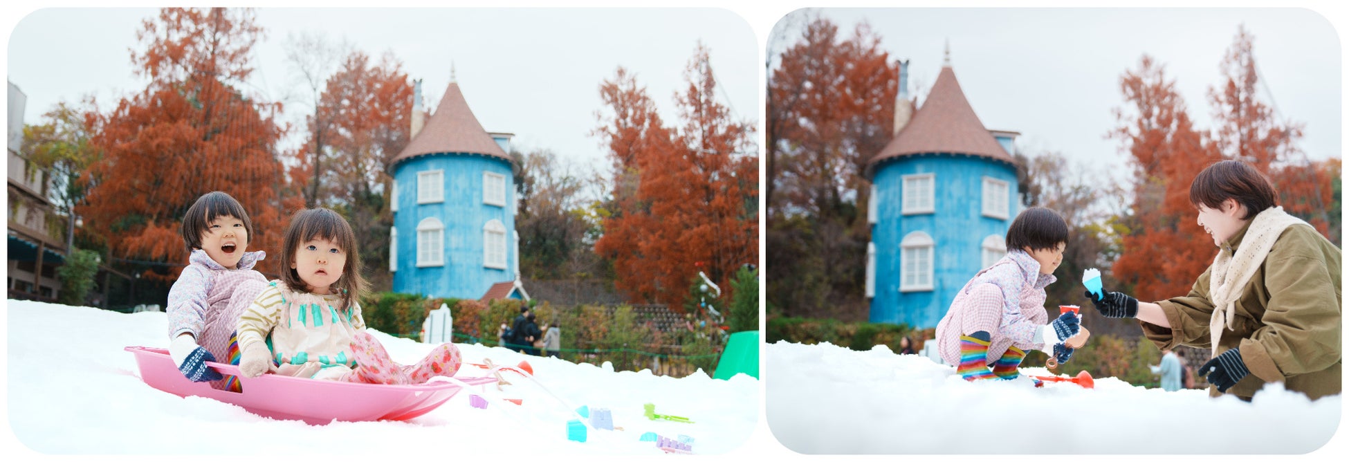 年末年始の来園者、こどもが大幅増！【昨年対比111％】ゆきあそびを楽しむ お子さまたちの笑顔であふれる！
