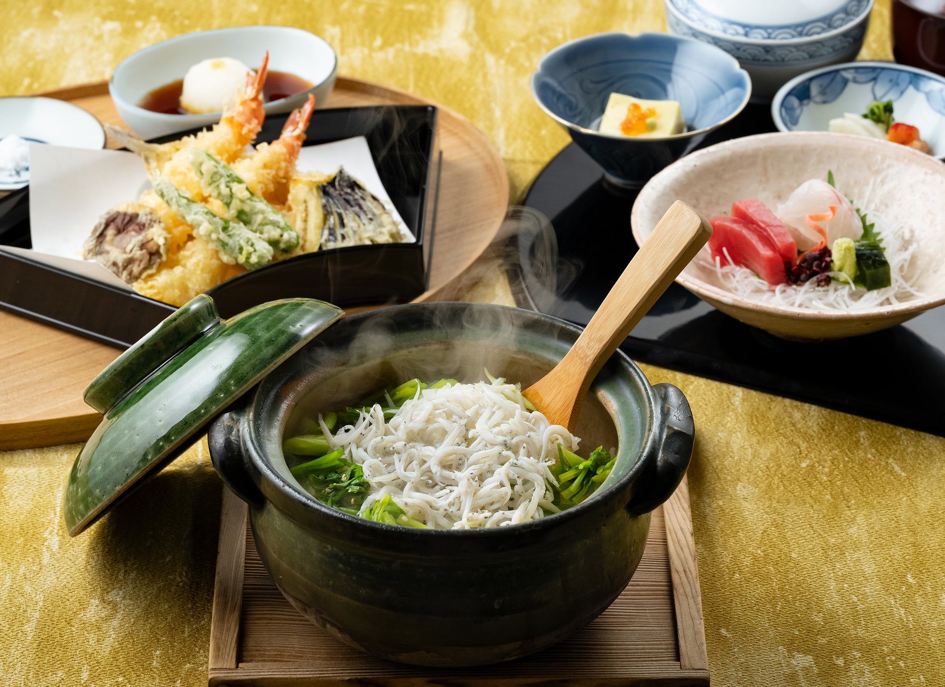 【ホテルオークラ福岡】和食堂 山里『選べるメインと釜炊き御飯膳』を2月2日より提供開始