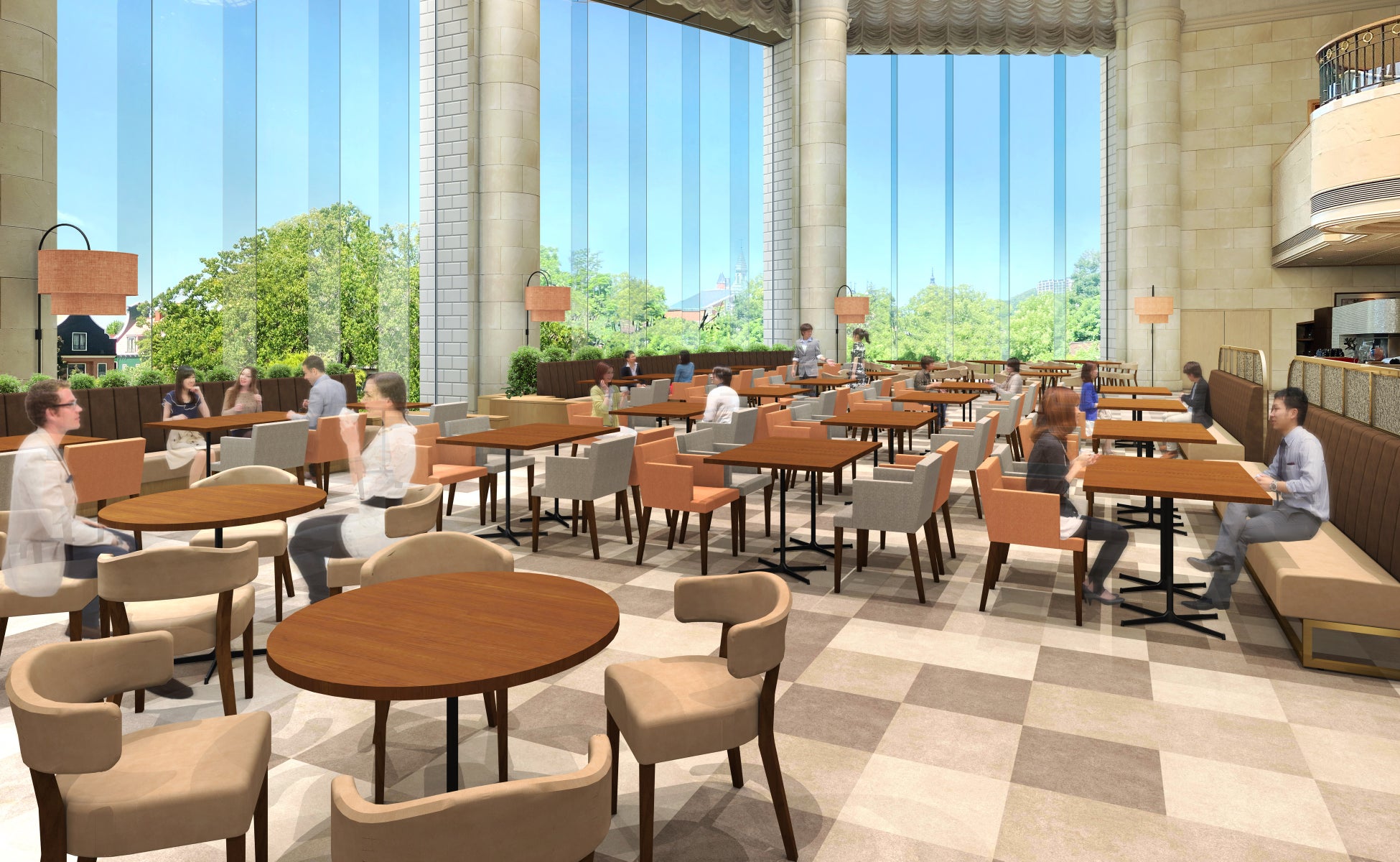 【ホテルオークラＪＲハウステンボス】カフェテラス「カメリア」を1月22日にリニューアル