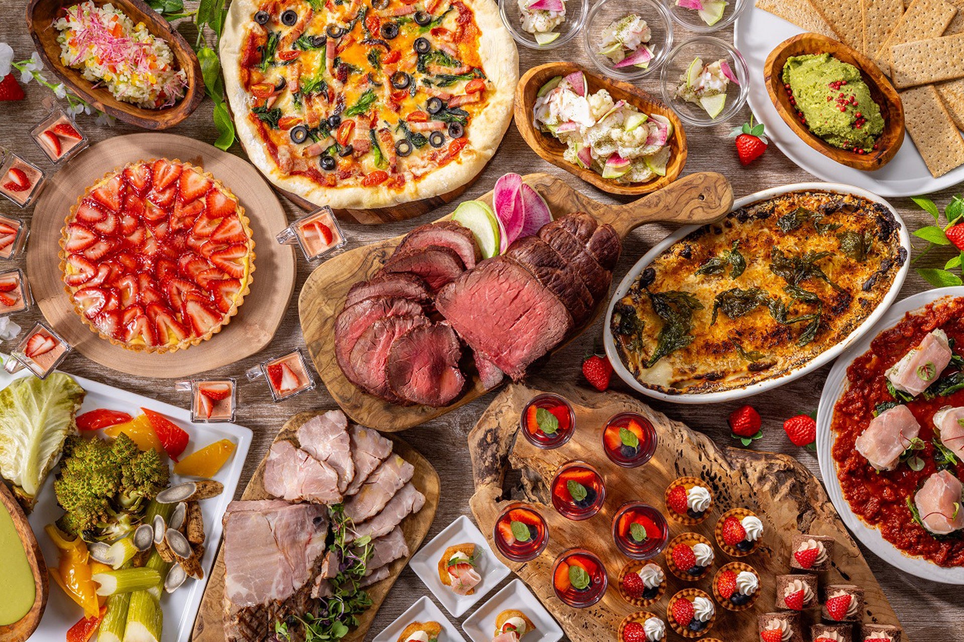 苺のデザートビュッフェ「ストロベリーオブセッション 2026」