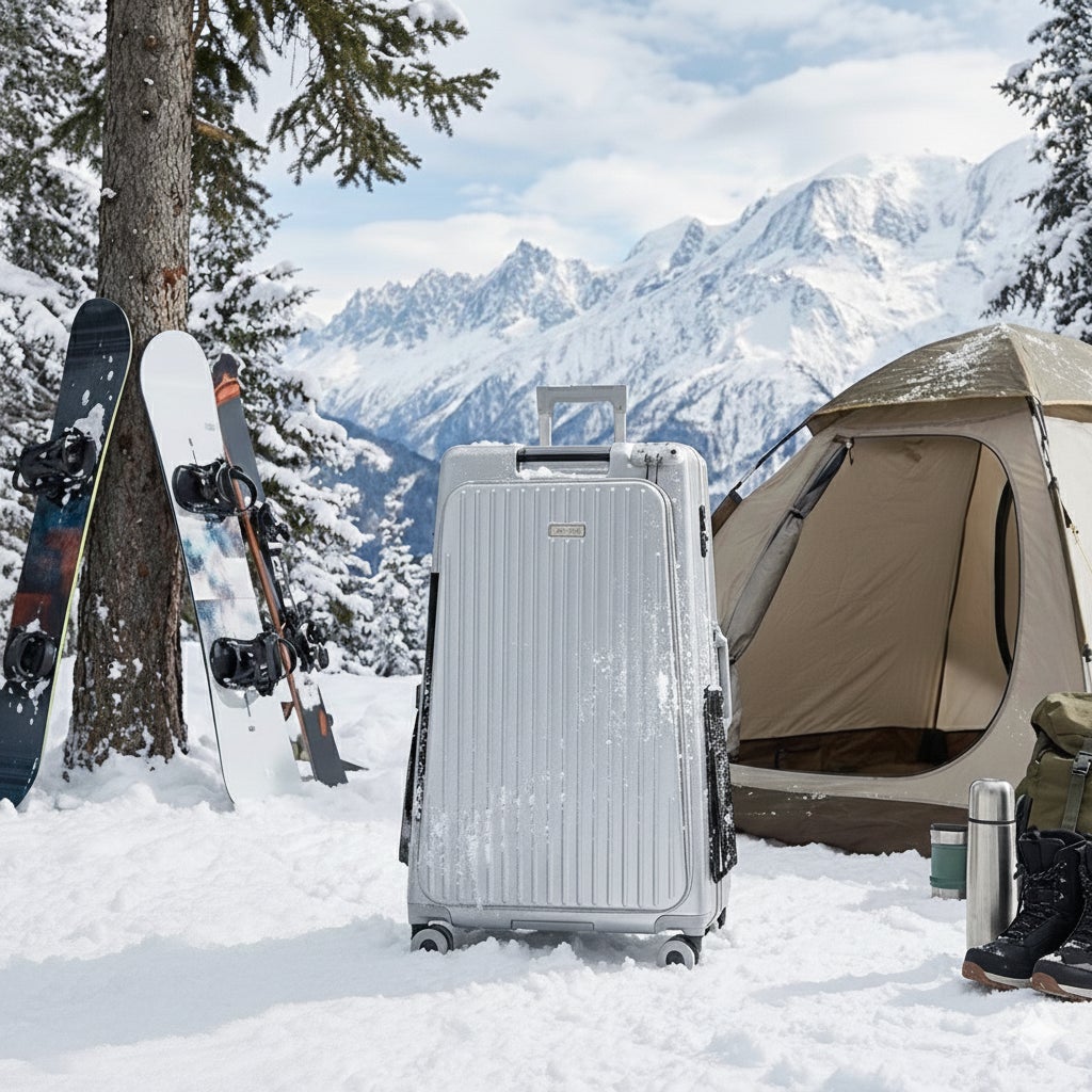 【日本初（※）】スキー・スノボ遠征の「荷物ストレス」を解消！　ボード・ブーツ・ウェアを“一体収納”する新型スーツケースを2026年1月15日（木）に発売