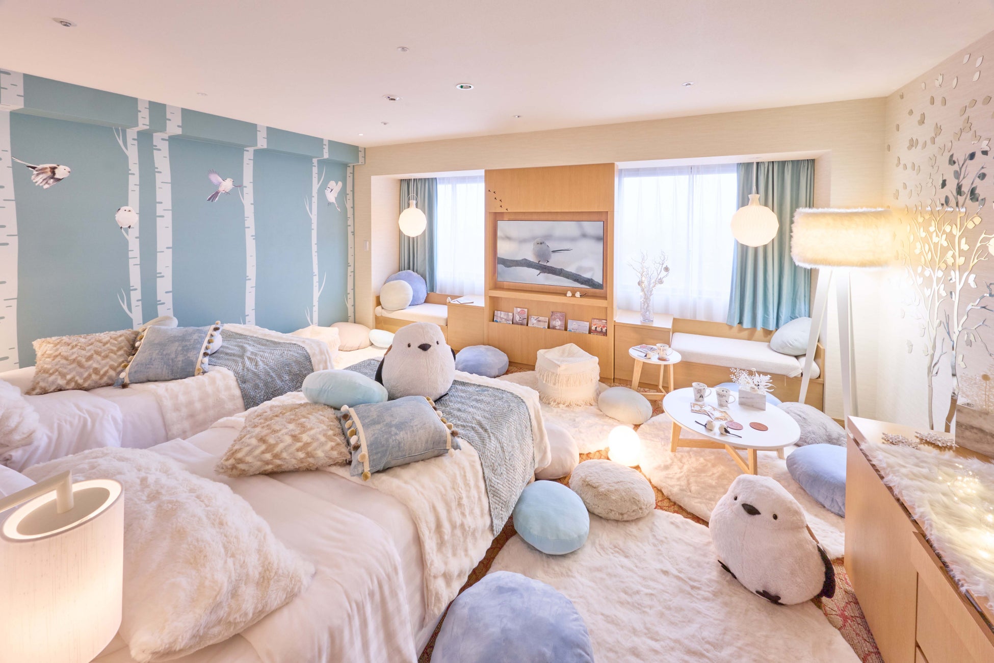 １月２０日はシマエナガの日！「雪の妖精」シマエナガに囲まれる夢のような空間『シマエナガルーム』２０２６年１月４日より復刻販売開始！