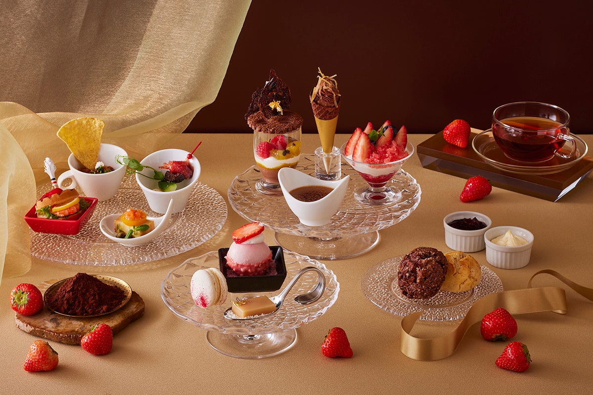 【スイスホテル南海大阪】リンツチョコレートを心ゆくまで堪能するアフタヌーンティー第二弾「ハーティーアフタヌーンティー with リンツチョコレート」を2月1日より開催