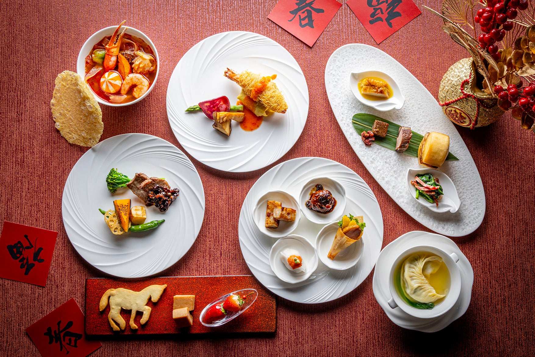 新春を祝う華やかな中国美食体験​ チャイニーズニューイヤーコースを2月1日より期間限定提供​