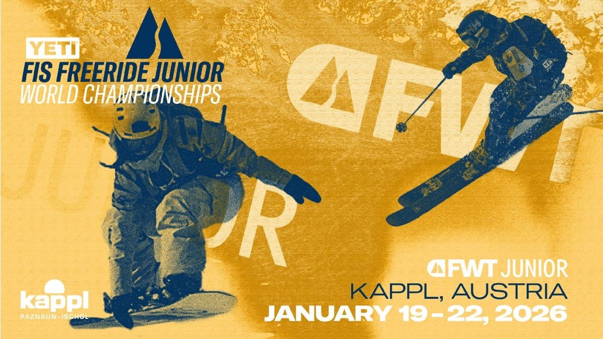 YETI FIS FREERIDE JUNIOR WORLD CHAMPIONSHIPSに将来有望な日本人フリーライドジュニアライダー3名の出場決定！