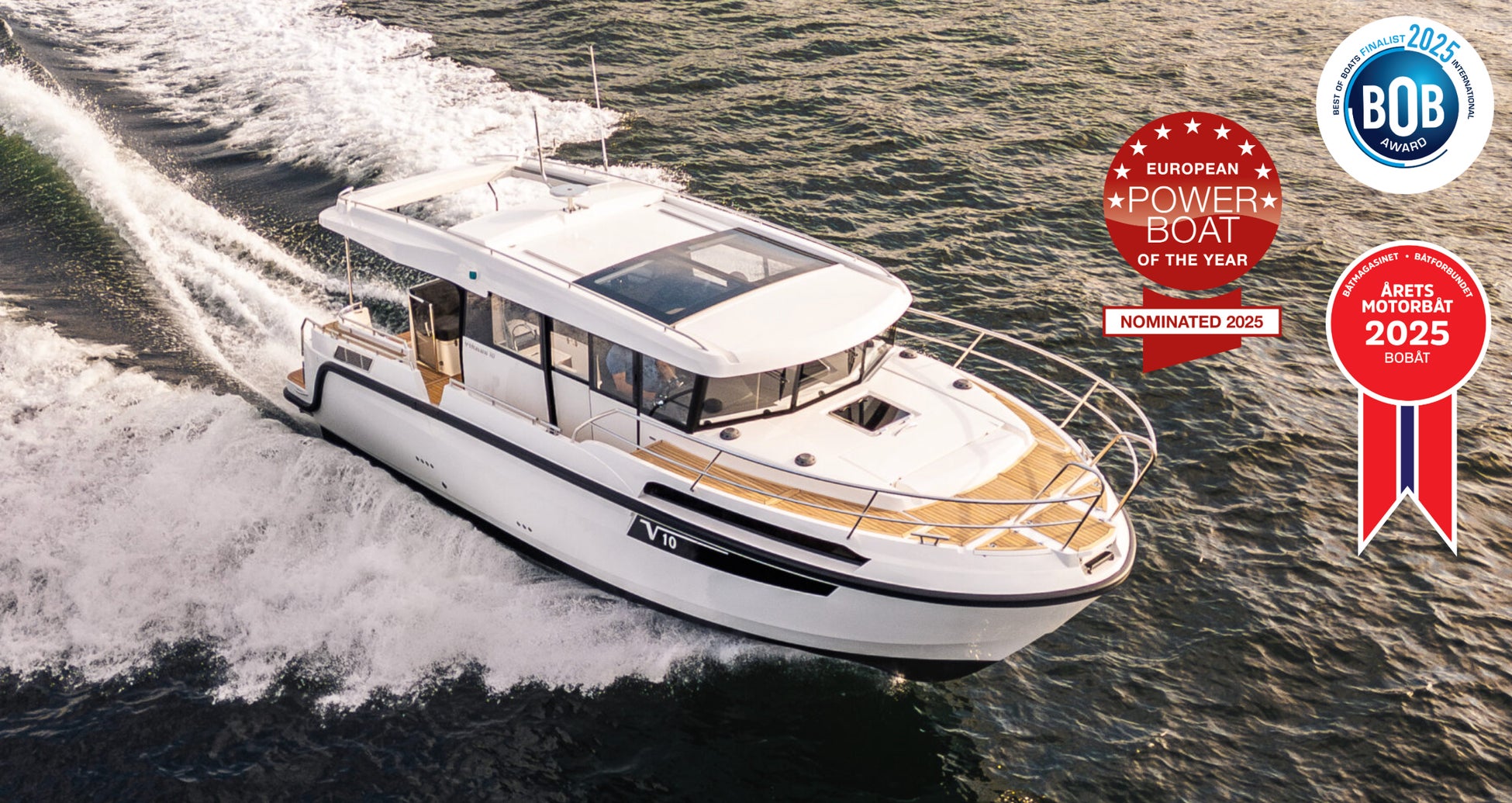 高度な職人技が光るスカンジナビアデザインのクルーザー「Viknes（ヴィクネス）10」が日本初上陸