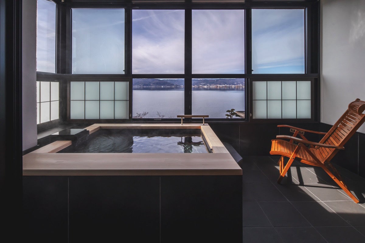 【2026年6月 開業10周年】の信州・諏訪の湯宿《1日8組限定》全ての「客室露天風呂」をリニューアル＆夕食時には「木曽漆器のお箸 使用体験」を開始